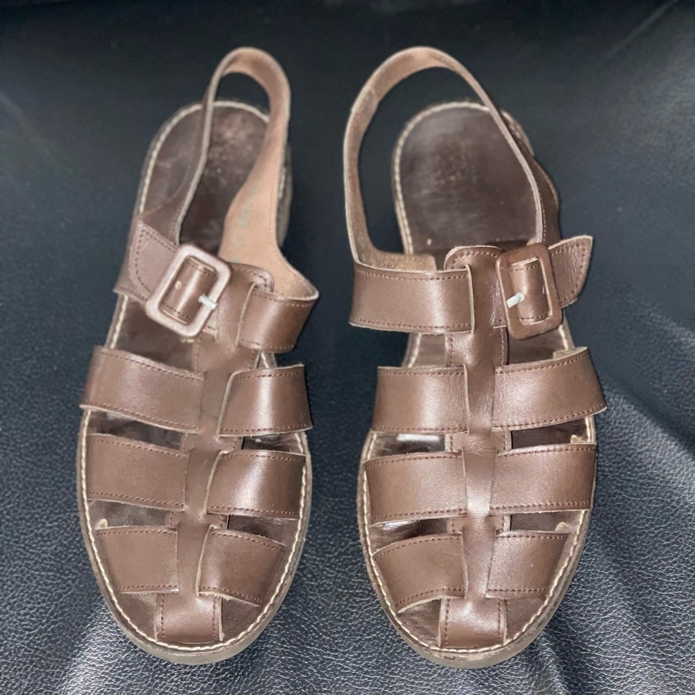 Robert Clergerie Woven Leather Women’s Sandal